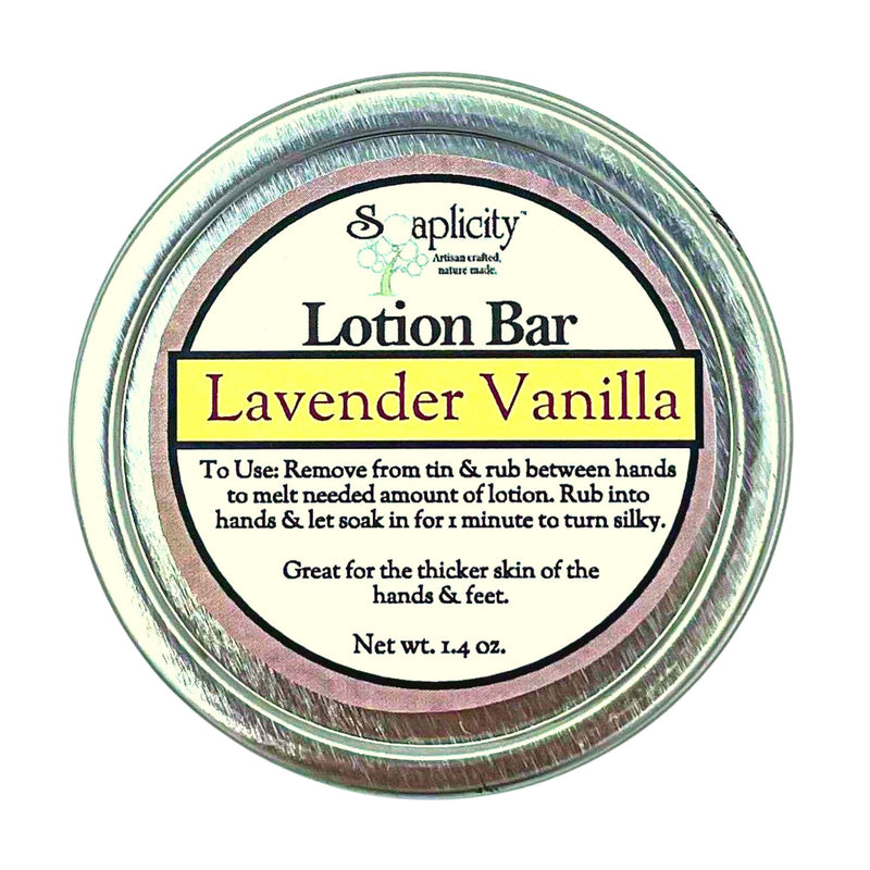 Soaplicity Lavender Vanilla Lotion Bar Lotion Bar Dark Slate Gray