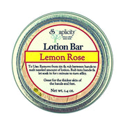 Soaplicity Lemon Rose Lotion Bar Lotion Bar Dark Slate Gray