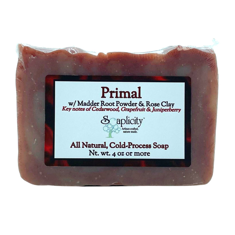 Soaplicity Primal Soap Bar Soap Bar Dim Gray