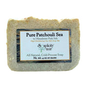 Soaplicity Pure Patchouli Sea Salt Soap Bar Soap Bar Rosy Brown
