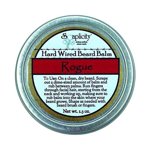 Soaplicity Rogue Hard Wired Beard Balm Beard Balm Powder Blue