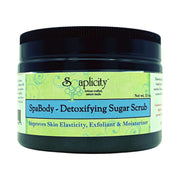 Soaplicity SpaBody Detoxifying Sugar Scrub Body Scrub Black