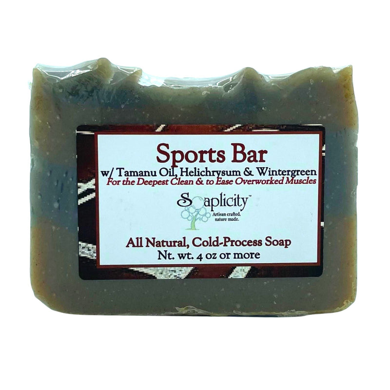Soaplicity Rejuvenate Sports Bar Soap Soap Bar Dark Slate Gray