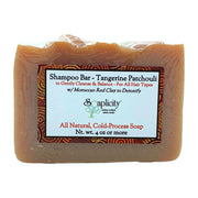 Soaplicity Tangerine Patchouli Shampoo Bar Shampoo Bar Dim Gray
