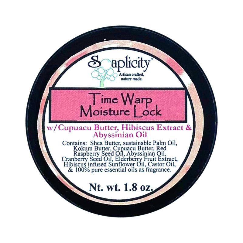 Soaplicity Soaplicity Time Warp Moisture Lock Facial Moisturizer – Natural Age-defying Face Cream for Hydration, Firming & Radiant Skin Facial Moisturizer Black