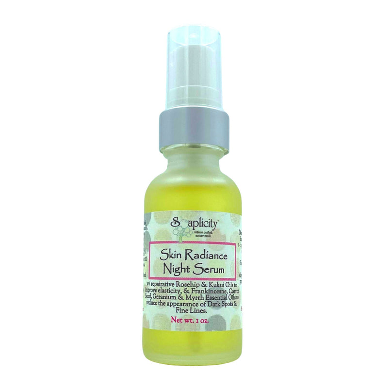 Soaplicity Time Warp Skin Radiance Night Serum Facial Serum Gray