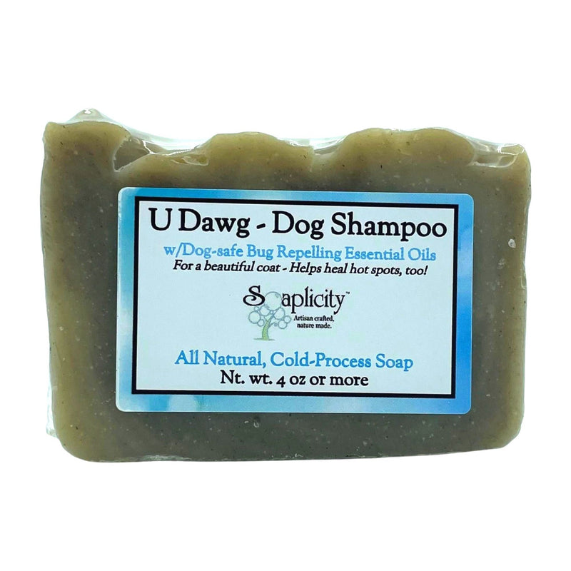 Soaplicity U Dawg - Dog Shampoo Bar Shampoo Bar Dark Olive Green