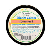 Soaplicity Diaper Cream w/ Moisture Barrier - 100% Natural Diaper Cream Antique White