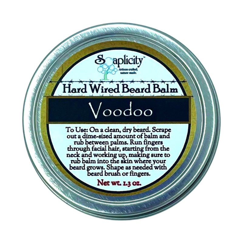 Soaplicity Voodoo Hard Wired Beard Balm Beard Balm Dark Slate Gray