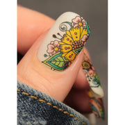UberChic Beauty Whimsical By Nature-02 Stamping Plate Dim Gray