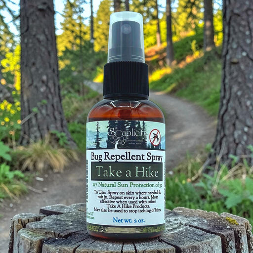 Soaplicity Take A Hike® Natural Bug Repellent Spray with Andiroba Oil Bug Repellent Dim Gray