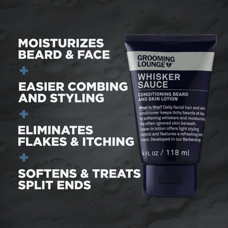 Grooming Lounge Grooming Lounge Whisker Sauce Beard Conditioner Beard Moisturizers Dark Slate Gray