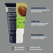 Grooming Lounge Grooming Lounge Whisker Sauce Beard Conditioner Beard Moisturizers Light Slate Gray