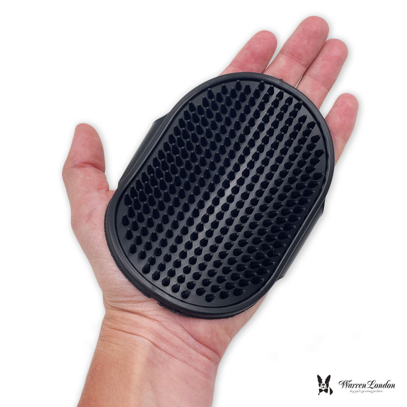 Warren London Grooming Bath Brush Pet Combs & Brushes White Smoke Red,Black