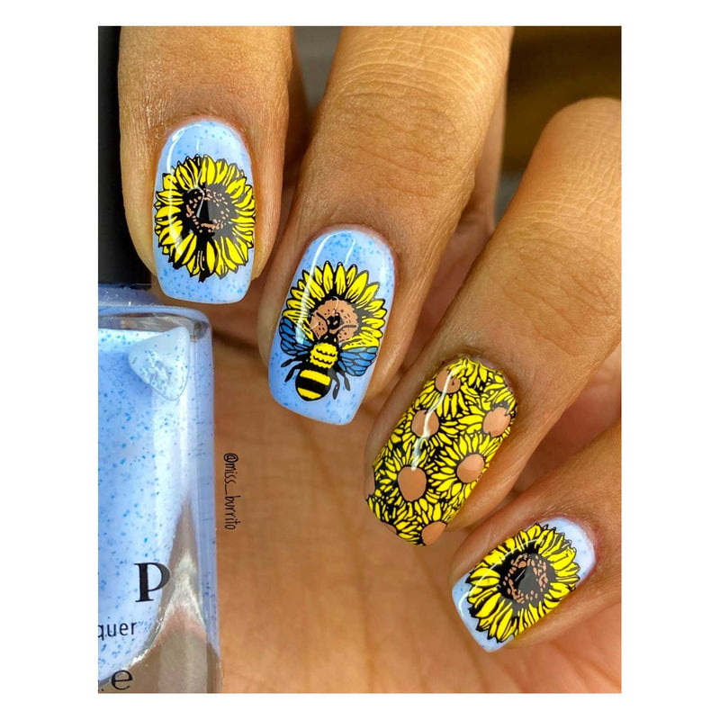 UberChic Beauty What A Wonder-Fall World Stamping Plate Sienna