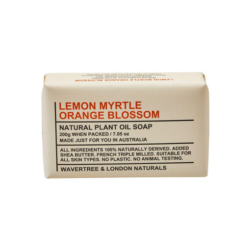 Wavertree & London Wavertree & London Lemon Myrtle Orange Blossom Natural Soap 7 Oz Natural Soap Gray