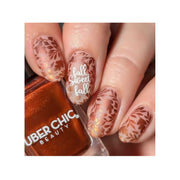 UberChic Beauty What A Wonder-Fall World Stamping Plate Rosy Brown