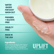 Uplift Provisions Company Signature Pomade 3 oz Pomade Light Gray 1 puck / 3.0 oz,2 pucks / 3.0 oz,3 pucks / 3.0 oz