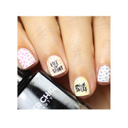 UberChic Beauty We All Scream For Ice Cream Stamping Plate Wheat