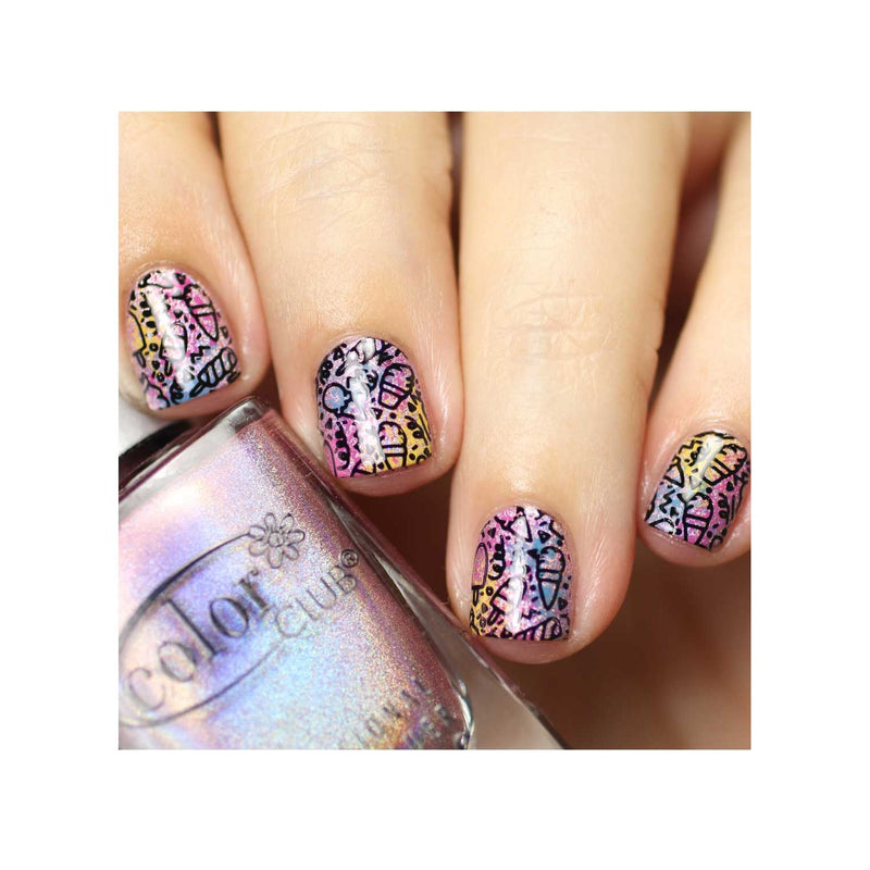 UberChic Beauty We All Scream For Ice Cream Stamping Plate Wheat