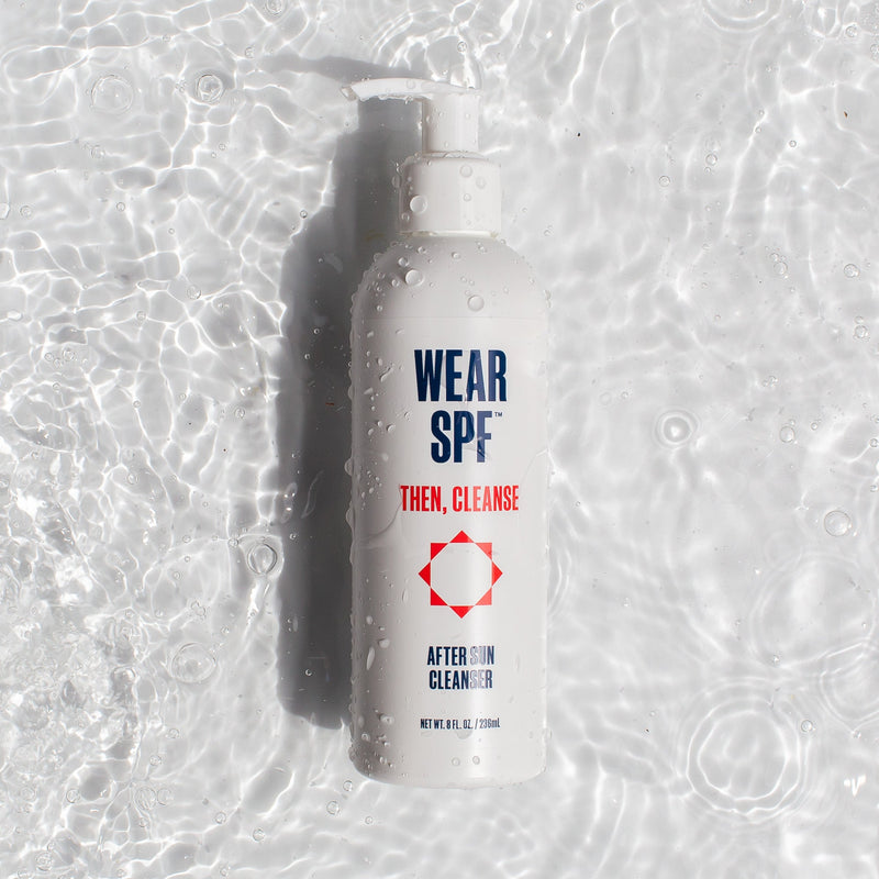 Wear SPF After Sun Cleanser Light Gray
