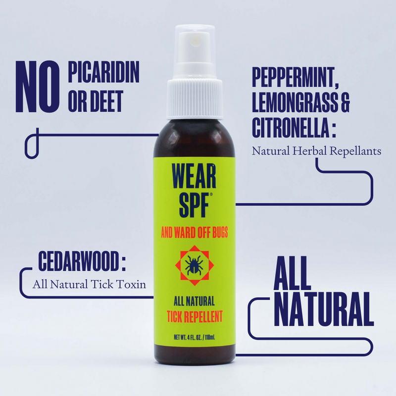 Wear SPF All Natural Tick Spray Light Gray