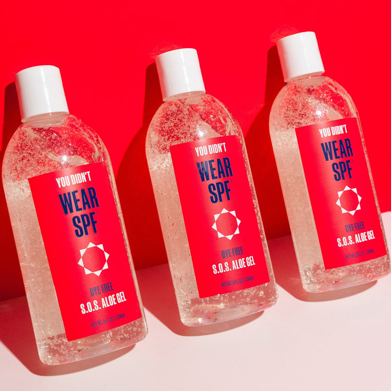 Wear SPF S.O.S Aloe Gel Red
