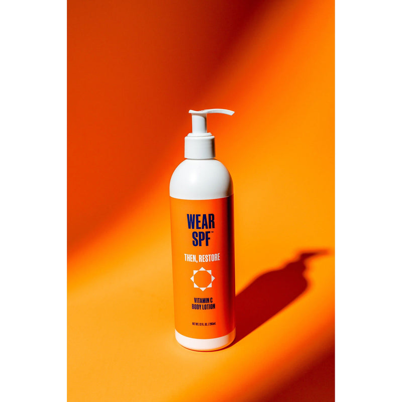 Wear SPF Vitamin C Body Lotion Orange Red