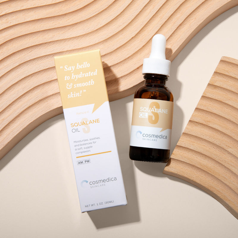 Cosmedica Skincare Squalane Oil Moisturizers Peach Puff
