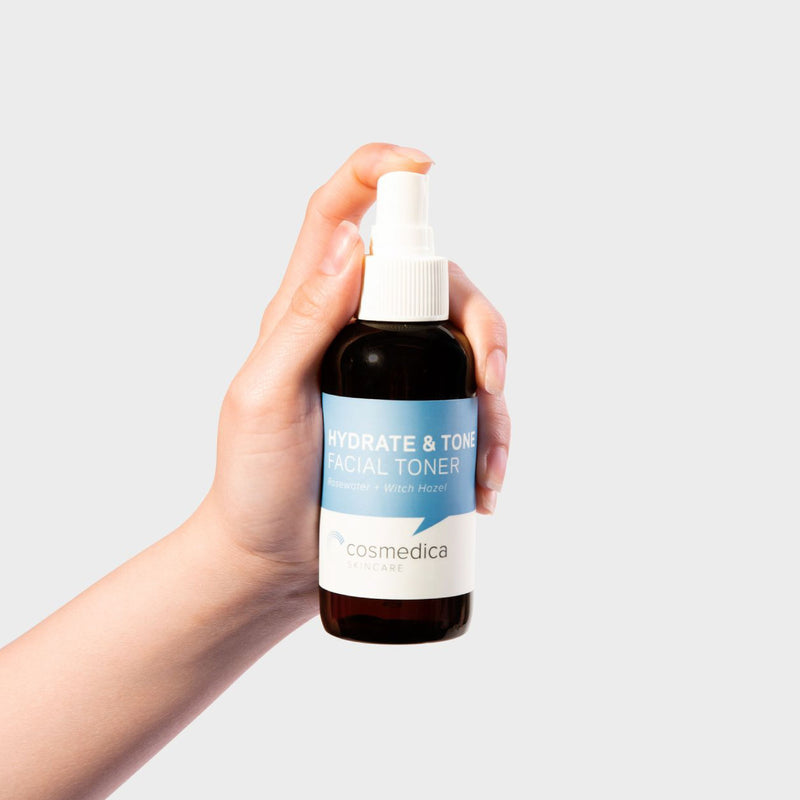 Cosmedica Skincare Hydrate & Tone Rosewater Witch Hazel Face Toner Toners Lavender