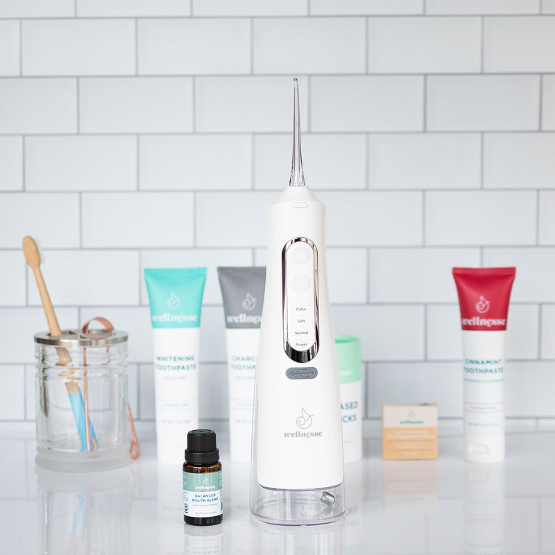 Wellnesse Water Flosser Oral Care Light Gray