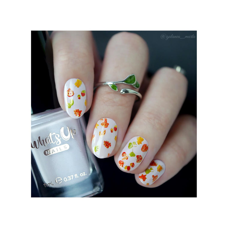 UberChic Beauty What A Wonder-Fall World Stamping Plate Dark Gray