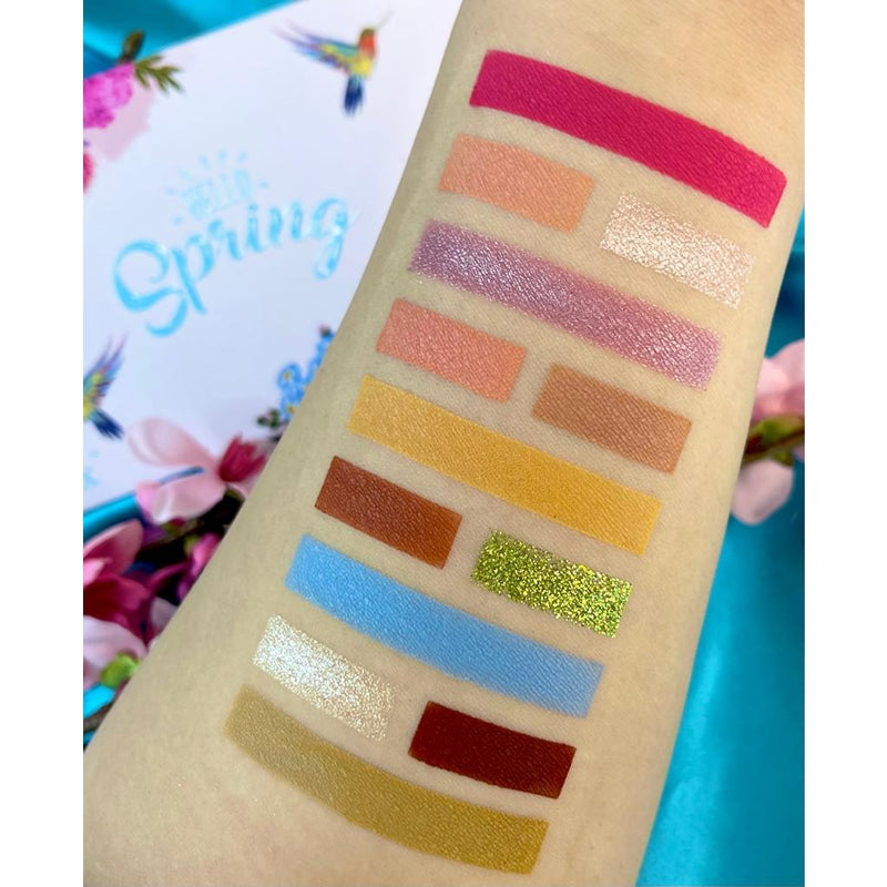 Prolux Cosmetics Hello Spring Eyeshadow Palette Tan
