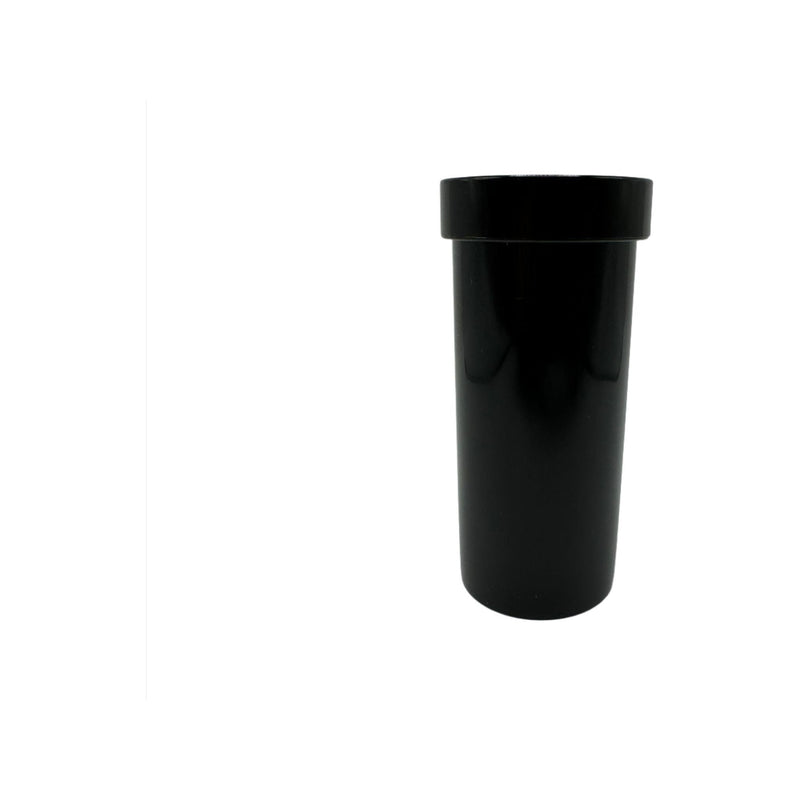 Simpsons Plastic Black Shaving Brush Travel Tube - Small Shaving Brush Travel Tube Black