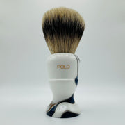 Simpsons Simpson LE Polo 12 Best Badger Sapphire Candy Shaving Brush Shaving Brush Gray