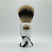 Simpsons Simpson LE Polo 12 Best Badger Sapphire Candy Shaving Brush Shaving Brush Gray