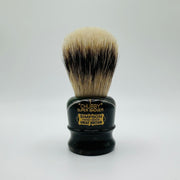 Simpsons Simpson LE Chubby 1 Super Badger Emerald Candy Shaving Brush Shaving Brush Light Gray