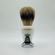 Simpsons Simpson LE Colonel X2L Best Badger Sapphire Candy Shaving Brush Shaving Brush Gray