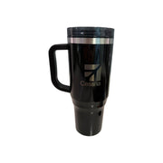 Vida Smart Cessna Stainless Steel Travel Mug – Insulated Aviation Pilot Coffee Tumbler with Handle & Lid 40 oz Travel mug White Smoke