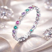 Bids.com 925 Sterling Silver CZ Pavé Setting Ring Size 6.0 for Women Rings White Smoke 6,7,8,6B,7B,8B,10,5B,9B,5,9