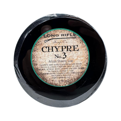 Long Rifle Soap Co. Long Rifle Soap Co. Chypre No.3 Shaving Collection Shaving Set Black Container Pour Shaving Soap 3 oz