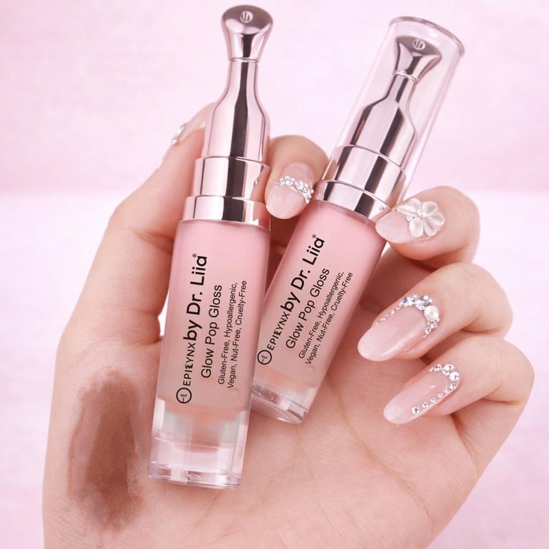 Glow Pop Lip Stain – Long-Wear Buildable Tint, Vegan, Gluten-Free & Nut-Free