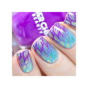 UberChic Beauty Partly Cloudy with a Chance of Glam - Stamping Polish Stamping Polish Gray