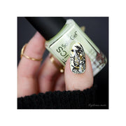 UberChic Beauty Whimsical By Nature-01 Stamping Plate Gray