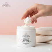 Glimmer Goddess® Organic Skin Care Organic Whipped Body Butter for Extremely Dry Skin Lotions & Creams Light Gray Lavender Lemon - Best Seller,Autumn Breeze,Blood Orange,Candy Cane,Caribbean Breeze,Christmas Cookie,Cinnamon Apple Cider,Citrus Basil,Citrus Crush,Citrus Mango,Coastal Reverie,Coconut,Coconut Lime,Coconut Vanilla,Evening Snow,Frankincense & Myrrh,Honeysu