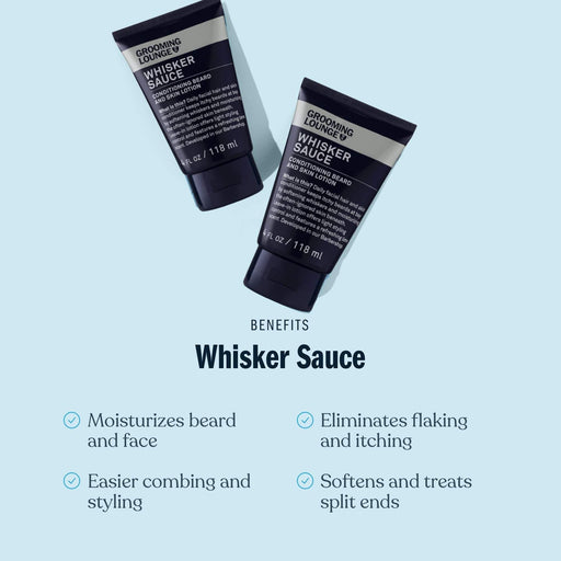 Grooming Lounge Grooming Lounge Whisker Sauce Beard Conditioner Beard Moisturizers Pale Turquoise