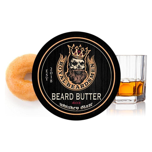 Royal Beardsmen Whiskey Glaze 4oz Premium Beard Butter beard butter Black