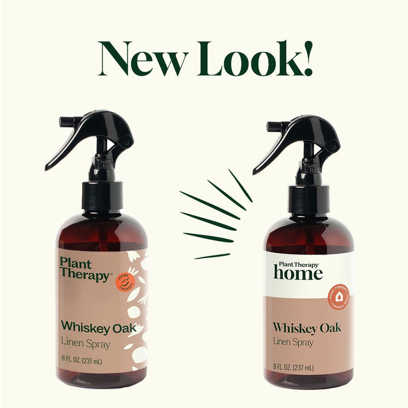 Plant Therapy Whiskey Oak Linen Spray Household White Smoke 8 oz