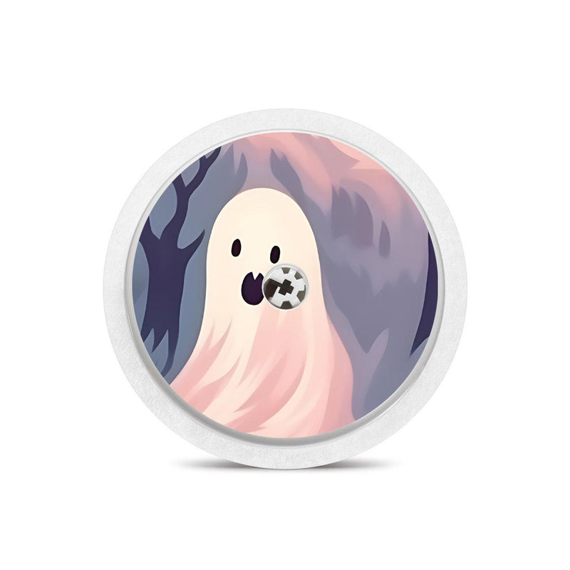 Peelz Wispy Ghosts Freestyle Libre 2 Peelz/Stickers White Smoke Sensor Only