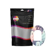 Peelz Wispy Ghosts Pod Patch Tape - Pump Peelz Patch Medical Tape White Smoke 4-Pack (Set of 4 Patches)